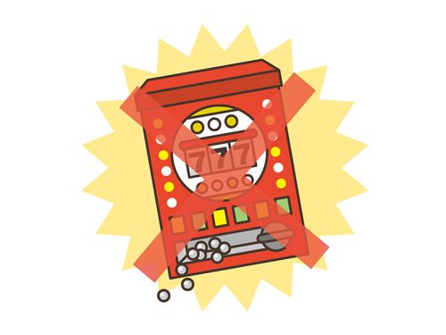 パチンコのイメージイラスト
