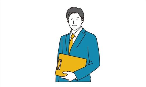 レクチャーする男性